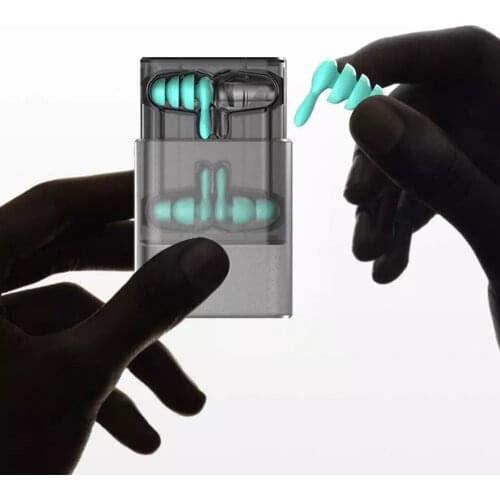 2 Pairs/Pack Anti-Noise Ear Plug Sound Insulation Ear Protection Earplugs Sleeping Plugs Waterproof Silicone Swim Earplugs Soft