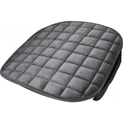 80% Hot Sell Winter Warm Universal Anti-slip Plush Soft Car Front Seat Pad Cover Protector