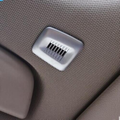 Car styling 2pcs/set Chrome trim the microphone decorative covers For BMW 1 3 5 4 Series GT 520 530 X3 X4 X5 F30 F31 F32 F33 F34