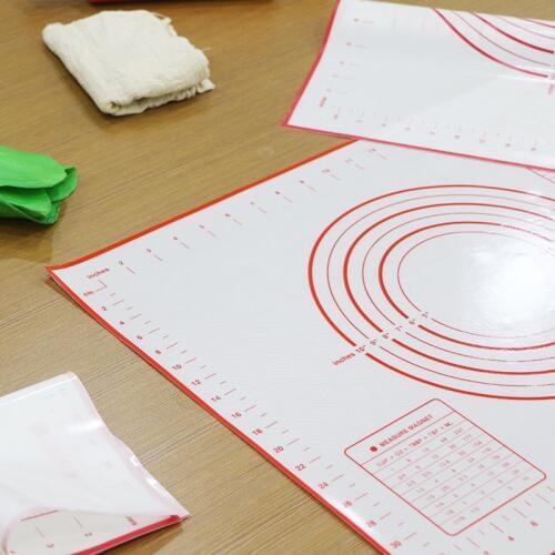 Cooking Tools Holder Pastry Baking Mats Non-Stick Maker Kitchen Gadgets Utensils Bakeware Accessories Sheet Pizza Dough Silicone