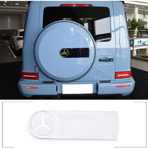 For 2004-2020 Mercedes-Benz G-Class W463 W464 G500 spare tire car label decoration stickers ABS auto parts