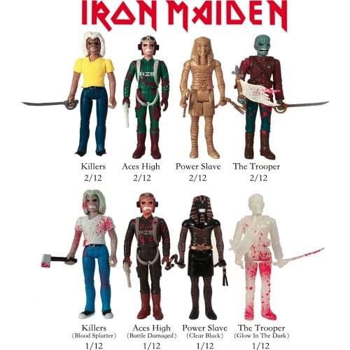 Iron Maidens Blind Box Killers Aces High Power Slave The Trooper Joints Movable Model Action Figure Limited Collection