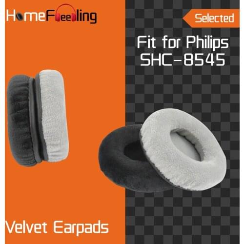 Homefeeling Earpads for Philips SHC8545 Headphones Earpad Cushions Covers Velvet Ear Pad Replacement