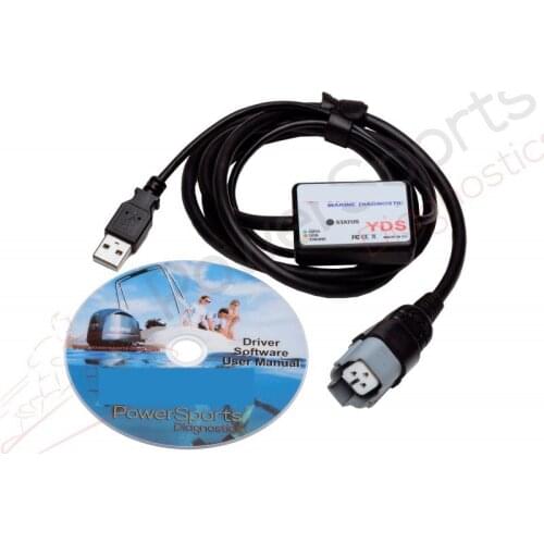 For Yamaha YDS Marine Diagnostic Kit for Yamaha Outboard Engines & PWC Supports up to 2017 Model Years Mercury marine 75,90,115