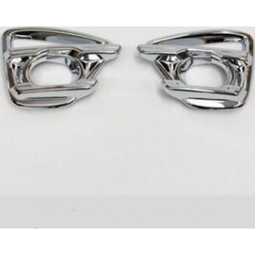 Brand New For Mazda CX-5 2015 2PCS High Quality ABS Chrome Car Front Headlight Fog Lamp Cover Trim Car Styling Accessories