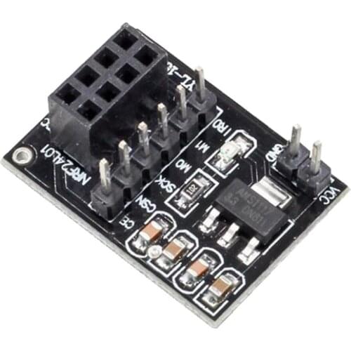 1 PCS Wireless Module Adapter Board 3.3V Supporting 24L01 Wireless Module to Use Smart Car Robot