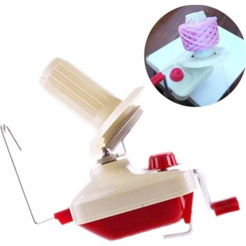 Portable String Ball Wool Winder Holder Hand Operated Swift Yarn Fiber Cable Winder Machine Fiber Wool Yarn Craft Sewing tools