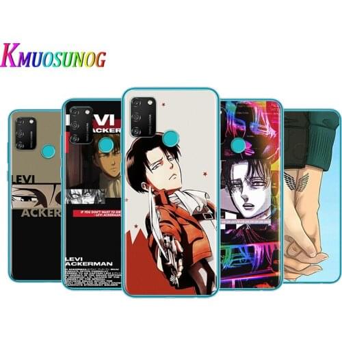 Transparent Cover Attack on Titan animation For Honor V30 View 20 V20 30i 30S 30 20S 20E 20i 20 Lite Pro Plus Phone Case