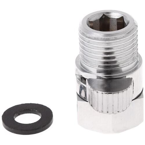 2021 New Full Brass G1/2" Flow Quick Control Shut-OFF Valve For Shower Head Hand Water Saver