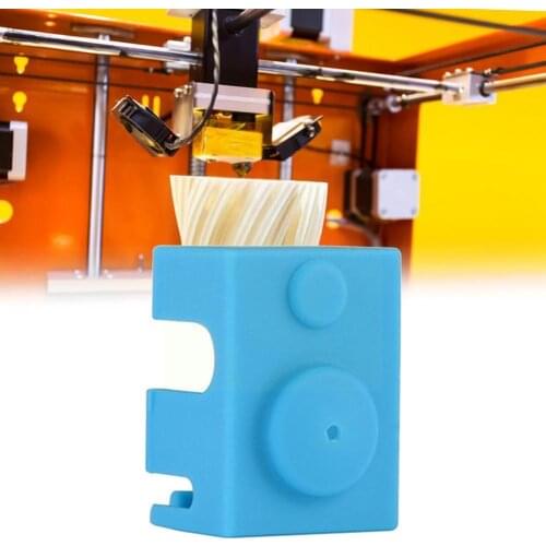 E3d-V6 PT100 Heating Block Silicone Cover, High Temperature Printer Silicone Accessories, Hot En For 3D Protection Sleeve, C1C6