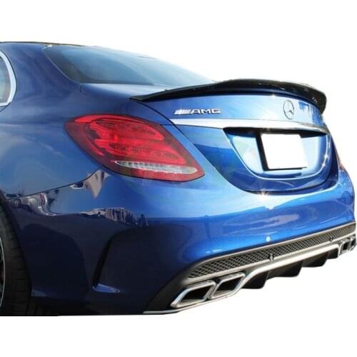Mercedes Benz C Series W205 PS Spoiler W205 For 2015 - 2016 - 2017 - 2018 FRP Spoiler