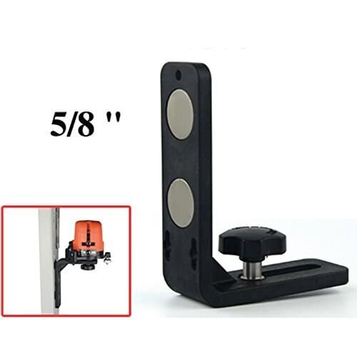 High Quality Laser Level Bracket 5/8" Super Strong Magnet Attracts L-Bracket Leveling Support for Universal Laser Levels