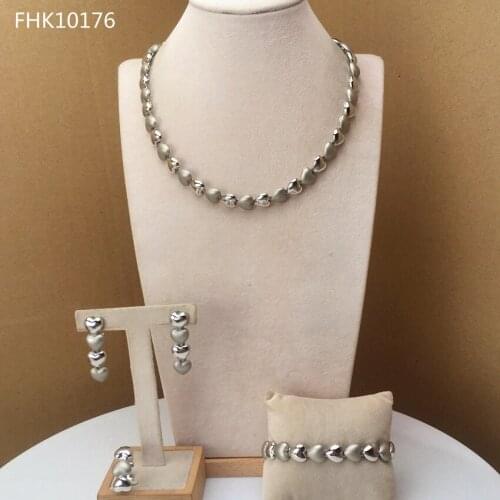 Yuminglai Jewelry Sets for Women Necklace Bracelet Earrings and Ring Fashion Jewelry FHK10176