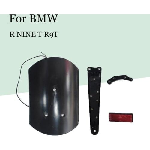 Motorcycle Rear Fender Bracket mudguard with LED License plate Lights For BMW R NINE T R9T 2014 2015 2016 Motorcycle Accessories