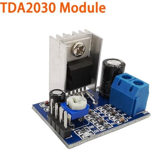 1Pcs TDA2030 Module TDA2030 6-12V DIY Kit Parts Single Power Supply Audio Amplifier Board Module TDA2030 Diy Electronic Module