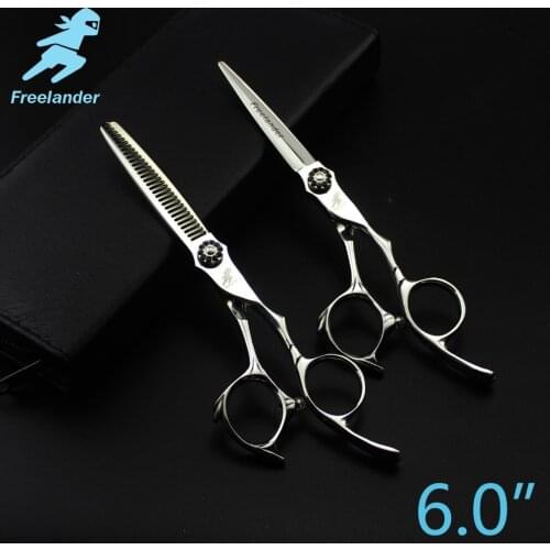 6.0in. Freelander Retro Style Profissional Hairdressing Scissors Hair Cutting Scissors Set Barber Shears High Quality Salon