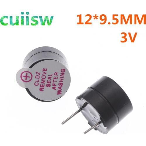 50PCS 3v active buzzer electromagnetic (SOT laminate tube length) 12*9.5MM