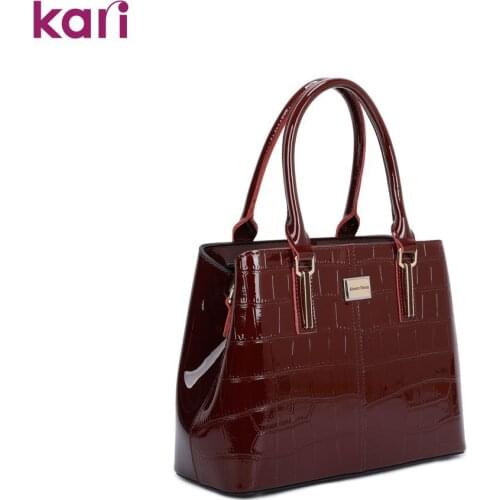 Alessio nesca Women's Bags Burgundy