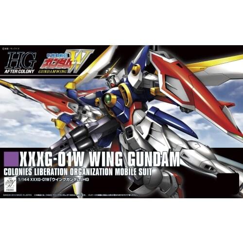 1/144 HGAC 162 Wing Gundam XXXG-01W Wing Gundam Childrens Robot, Animation Toys