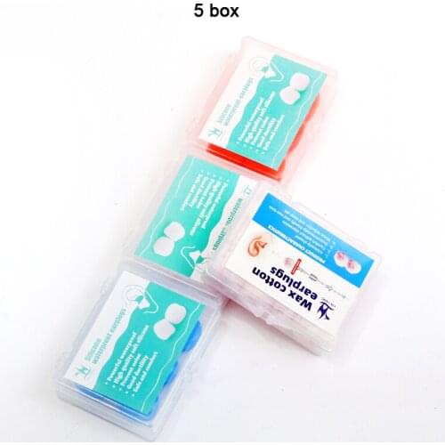 Anti-noise Wax Cotton Noise Reduction ear plugs Sleep Swimming Soundproof Hearing Protection Noise Reduction Cotton Protection