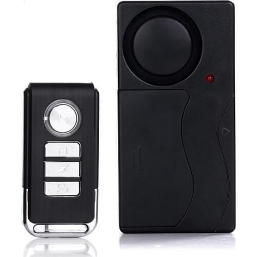 Wireless Remote Control Door Sensor Alarm Door Window Entry Security Host Burglar Alarm System for Home Security Protection