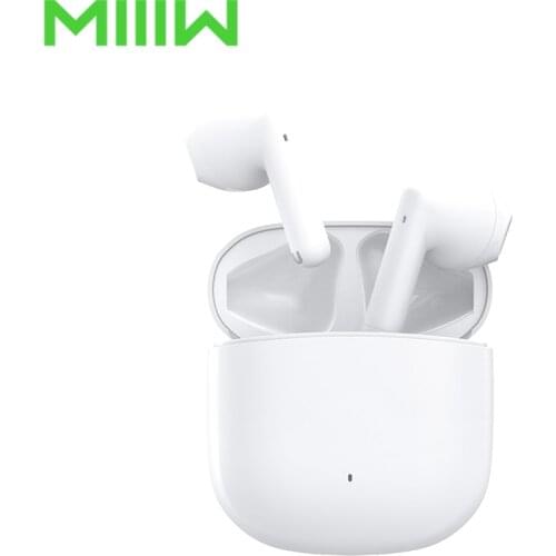 MiiiW Marshmallow Bluetooth Earphones White Ultra-small Body Comfortable In-ear13mm Large Dynamic Coil