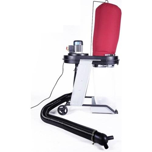 Woodworking Dust Collector Mute Copper Vacuum Cleaner 220V Motor Plating 550W High-power Metal Dust Collector Machine