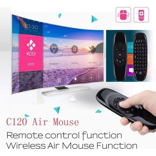 Hot 2.4GHz Wireless Keyboard Air Mouse Remote Control Russian English Rechargeable Handheld for Gaming Smart TV BOX PC