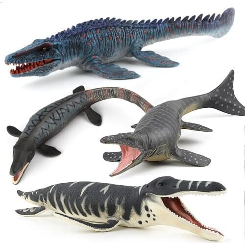 Simulation Prehistoric Animal Marine Dinosaur Tylosaurus Mosasaurus Pterosaur Action Figures Collection Model Doll Toy Gift