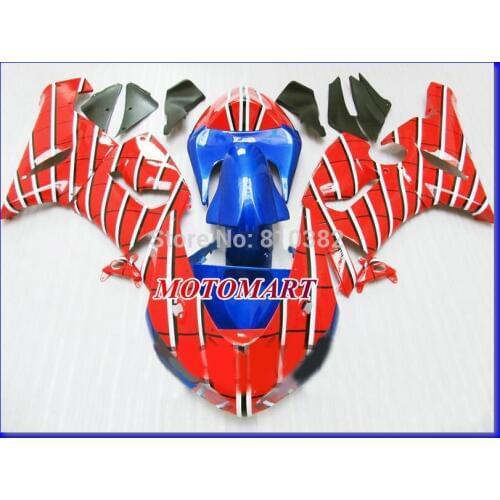 Motorcycle Fairing kit for KAWASAKI Ninja ZX6R 05 06 ZX6R 636 2005 2006 Fashion red blue ABS Fairings set +7 gifts SX40