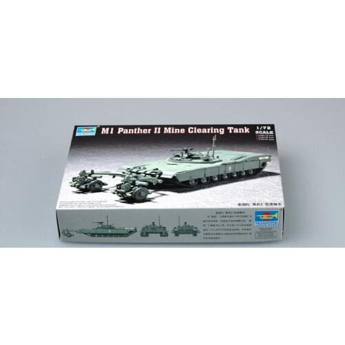 Trumpeter 07280 1/72 M1 Panther II Mine clearing Tank NEW