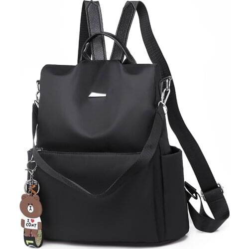 New Korean Women Fashion Splash Proof Oxford Outdoor Anti Theft Travel Backpack