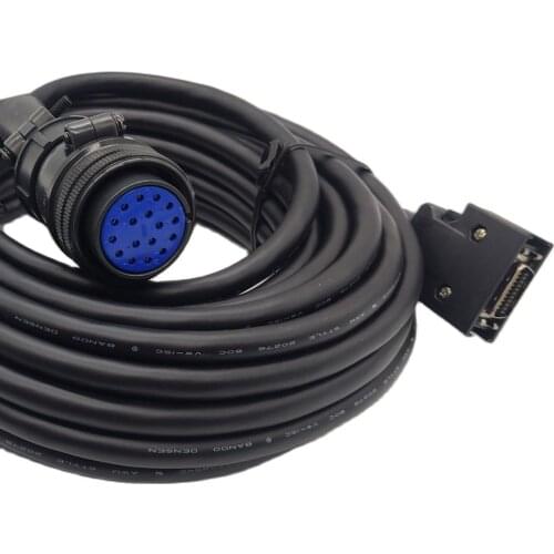 Cable Connector MR-JHSCBL10M-L For Mitsubishi Servo Motor And Servo Encoder