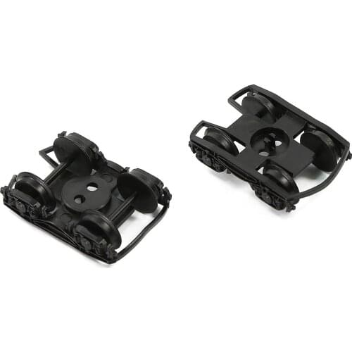 12pcs/24pcs Model Train HO scale 1:87 POM Bogies with 36" Plastic Wheels HP2387