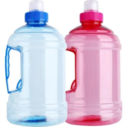1L Big Large Sport Training Party Drink Water Bottle Cap Kettle Sports Gym Bottles Fitness BPA Free Large Capacity Jug