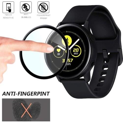 3D PMMA Screen Protector Full Coverage for Samsung Galaxy Watch Active 2 Smart Watch Accessories
