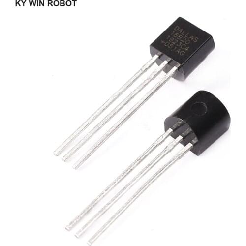 5pcs/lot Sensor Electronic chip DS18B20 TO-92 18B20 chips Temperature Sensor IC 18b20 diy electronic