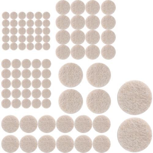 Areyourshop Self Adhesive Felt Furniture Pads Protects Floor Surface Anti Skid Scratch Tabs Home Appliance