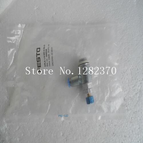 C FESTO gas fitting GRLA-1/4-QS-6-RS-D spot 534338 --5pcs/lot