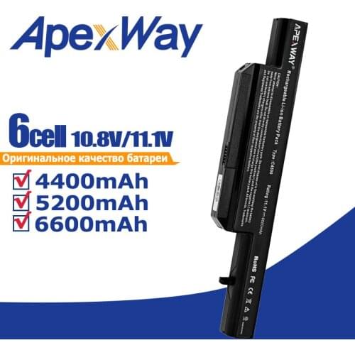 C4500BAT-6 Laptop Battery for Clevo B4100M B4105 B5100M B5130M B7110 B7130 C4100 C4500 C4500Q C5100Q C5105 C5500Q C5505C
