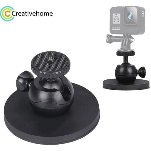 For GoPro HERO 8 / 6 Car Suction Cup Mount Bracket Sports Camera Accessories, Style: Single Suction Cup (Black)
