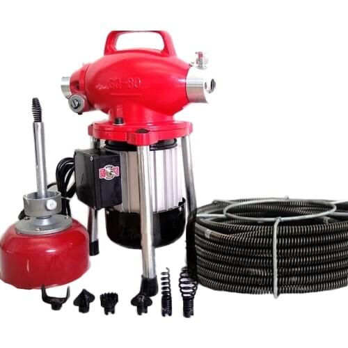 Dredging Machine Pipe Electric Sewer Toilet Dredger Tool Accessories Toilet Blockage New Product GQ-80