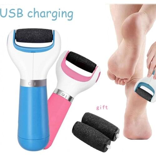 Electric Foot Grinder Heel File Grinding Exfoliator Pedicure Machine Feet Hard Dead Skin Remove Professional Foot File Care Tool