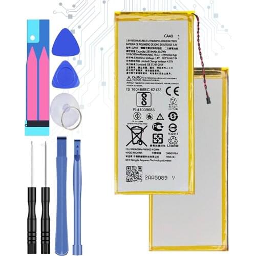 GA40 3000mah Mobile Phone Battery For Motorola Moto G4 /G4 Plus XT1625 XT1622 XT1644 XT1643