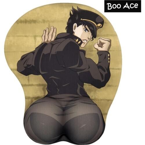 JOJOS BIZARRE ADVENTURE - Jotaro Kujo Anime 3D Mouse Pad with Wrist Rest