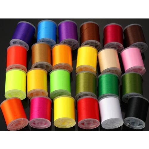 Fly Tying Thread 150 Denier Choose From 24 Colors, Spools Lures Materials