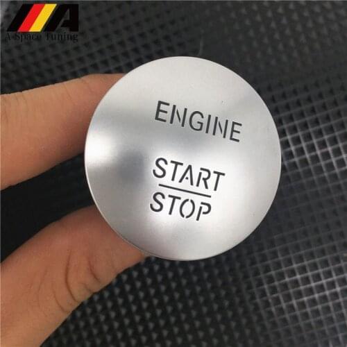 Genuine Keyless Go Start Stop Engine Button Ignition Switch Universal For Mercedes Benz C200 A45 G55 S63 ML350 GLK350 S350 AMG