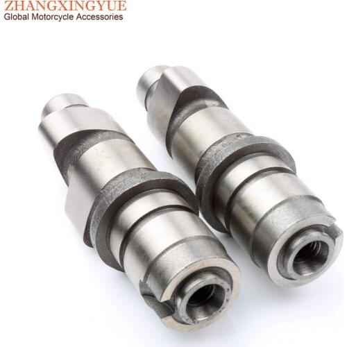 2PC Motorcycle High Quality Camshaft For Yamaha XV250 Xvs250 XV XVS Virago QJ250H 250cc 2UJ-12171-00-00 2UJ-12181-00 2008-2017