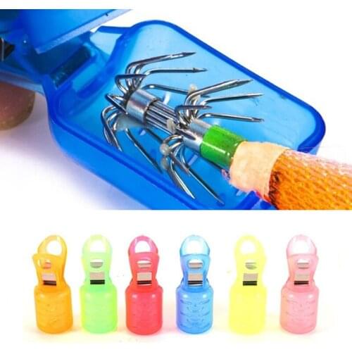 Fishing 5Pcs/Lot Squid Jig Cover Shrimp Umbrella Hooks Protective Case Storage Cover