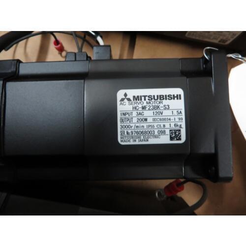 Original Japan Mitsubishi servo motor ac 200w HC-MF23BK-S3